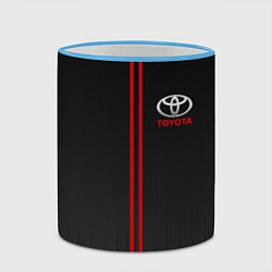 Кружка 3D TOYOTA PASSION FOR LIFE, цвет: 3D-небесно-голубой кант — фото 2