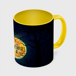 Кружка 3D Little Nightmares 2, цвет: 3D-белый + желтый