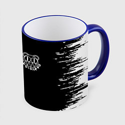 Кружка 3D Radiohead, цвет: 3D-синий кант