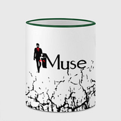 Кружка 3D Muse, цвет: 3D-зеленый кант — фото 2