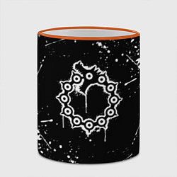 Кружка 3D 7 СМЕРТНЫХ ГРЕХОВ МЕЛИОДАС, цвет: 3D-оранжевый кант — фото 2