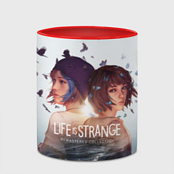 Кружка 3D Life is strange Remaster, цвет: 3D-белый + красный — фото 2