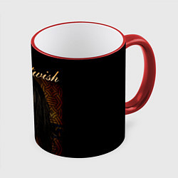 Кружка 3D Nightwish, цвет: 3D-красный кант