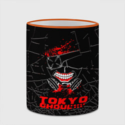 Кружка 3D Tokyo - ghoul, цвет: 3D-оранжевый кант — фото 2
