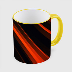 Кружка цветная ORANGE Black