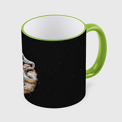 Кружка 3D Planetary Octopus, цвет: 3D-светло-зеленый кант