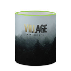 Кружка 3D Resident Evil Village, цвет: 3D-светло-зеленый кант — фото 2