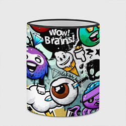 Кружка 3D Граффити, цвет: 3D-черный кант — фото 2