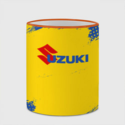 Кружка 3D Suzuki Сузуки Z, цвет: 3D-оранжевый кант — фото 2