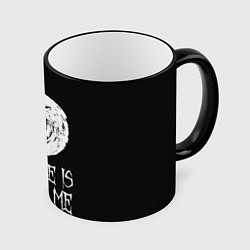 Кружка 3D Charlie is missing me, цвет: 3D-черный кант