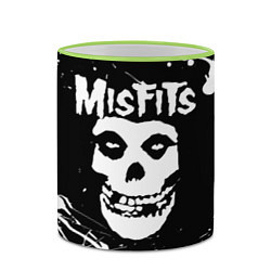 Кружка 3D MISFITS 4, цвет: 3D-светло-зеленый кант — фото 2