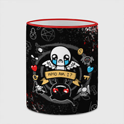Кружка 3D The Binding of Isaac ИСААК, цвет: 3D-красный кант — фото 2