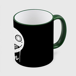 Кружка 3D Emil Nier: Automata, цвет: 3D-зеленый кант