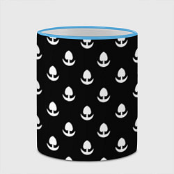 Кружка 3D Кимоно Хяккимару Дороро Z, цвет: 3D-небесно-голубой кант — фото 2