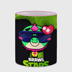 Кружка 3D Базз Buzz Brawl Stars, цвет: 3D-розовый кант — фото 2