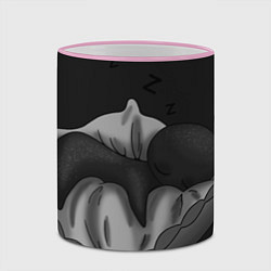 Кружка 3D Сплюха, цвет: 3D-розовый кант — фото 2