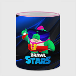 Кружка 3D Базз Buzz Brawl Stars, цвет: 3D-розовый кант — фото 2