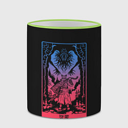 Кружка 3D Boss incoming, цвет: 3D-светло-зеленый кант — фото 2