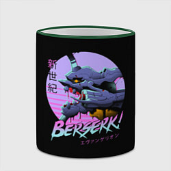 Кружка 3D EVA-BERSERK ЕВА- БЕРСЕРК, цвет: 3D-зеленый кант — фото 2