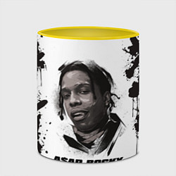 Кружка 3D АСАП ASAP ROCKY Z, цвет: 3D-белый + желтый — фото 2