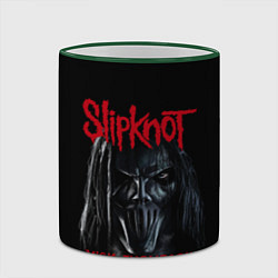 Кружка 3D MICK THOMPSON SLIPKNOT СЛИПКНОТ Z, цвет: 3D-зеленый кант — фото 2