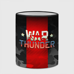 Кружка 3D WAR THUNDER ВАР ТАНДЕР, цвет: 3D-черный кант — фото 2