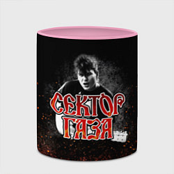 Кружка 3D Сектор Газа Юра ХОЙ, цвет: 3D-белый + розовый — фото 2