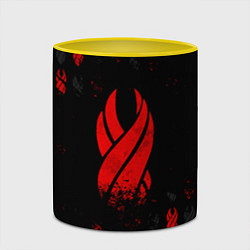 Кружка 3D DEAD SPACE ОБЕЛИСК, цвет: 3D-белый + желтый — фото 2