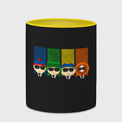 Кружка 3D South park FBI, цвет: 3D-белый + желтый — фото 2