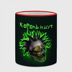 Кружка 3D Король и Шут ГОРШОК, цвет: 3D-красный кант — фото 2