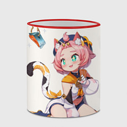 Кружка 3D Diona Katzlein Cocktail, цвет: 3D-красный кант — фото 2