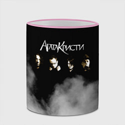 Кружка 3D Агата Кристи группа, цвет: 3D-розовый кант — фото 2