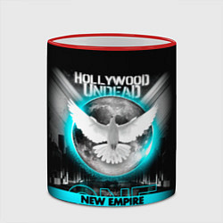Кружка 3D New Empire, Vol 1 - Hollywood Undead, цвет: 3D-красный кант — фото 2