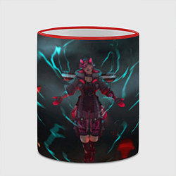 Кружка 3D The Eye of the Storm, цвет: 3D-красный кант — фото 2