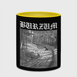 Кружка 3D Burzum Hvis lyset tar oss, цвет: 3D-белый + желтый — фото 2
