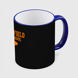 Кружка 3D Haddonfield High School 1978, цвет: 3D-синий кант