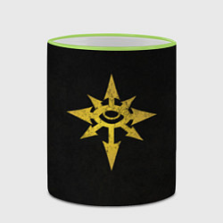 Кружка 3D Черный легион цвет легиона, цвет: 3D-светло-зеленый кант — фото 2