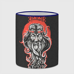Кружка 3D Сварог Славянский, цвет: 3D-синий кант — фото 2