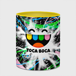 Кружка 3D Toca Boca: Весельчак, цвет: 3D-белый + желтый — фото 2