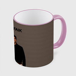 Кружка 3D Rauf & Faik Рауф и Фаик, цвет: 3D-розовый кант