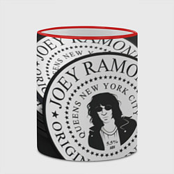 Кружка 3D Ramones coin, цвет: 3D-красный кант — фото 2