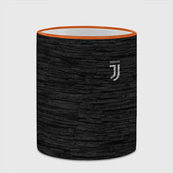 Кружка 3D Juventus Asphalt theme, цвет: 3D-оранжевый кант — фото 2