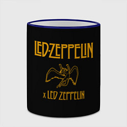 Кружка 3D Led Zeppelin x Led Zeppelin, цвет: 3D-синий кант — фото 2