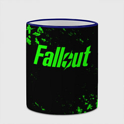 Кружка 3D FALLOUT ПУПСЫ ПАТТЕРН ЗЕЛЁНЫЙ ЯДЕРНАЯ ЗИМА, цвет: 3D-синий кант — фото 2