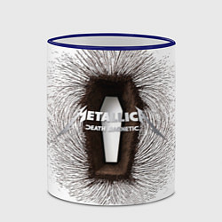 Кружка 3D Death Magnetic - Metallica, цвет: 3D-синий кант — фото 2