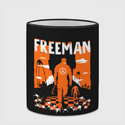 Кружка 3D Walkin Freeman, цвет: 3D-черный кант — фото 2