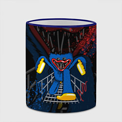 Кружка 3D Хагги Wuggy, цвет: 3D-синий кант — фото 2