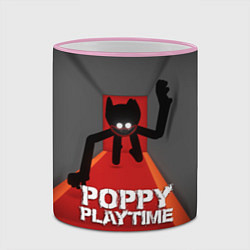 Кружка 3D ХАГГИ ВАГГИ Я ИДУ ЗА ТОБОЙ - POPPY PLAYTIME, цвет: 3D-розовый кант — фото 2