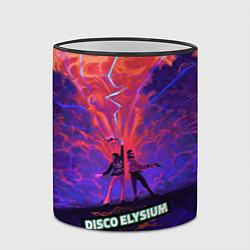 Кружка 3D Disco art, цвет: 3D-черный кант — фото 2
