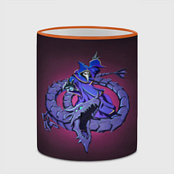 Кружка 3D Лунатик-сектант, цвет: 3D-оранжевый кант — фото 2